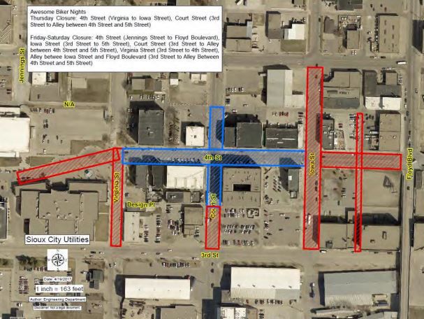 Awesome Biker Nights street closure